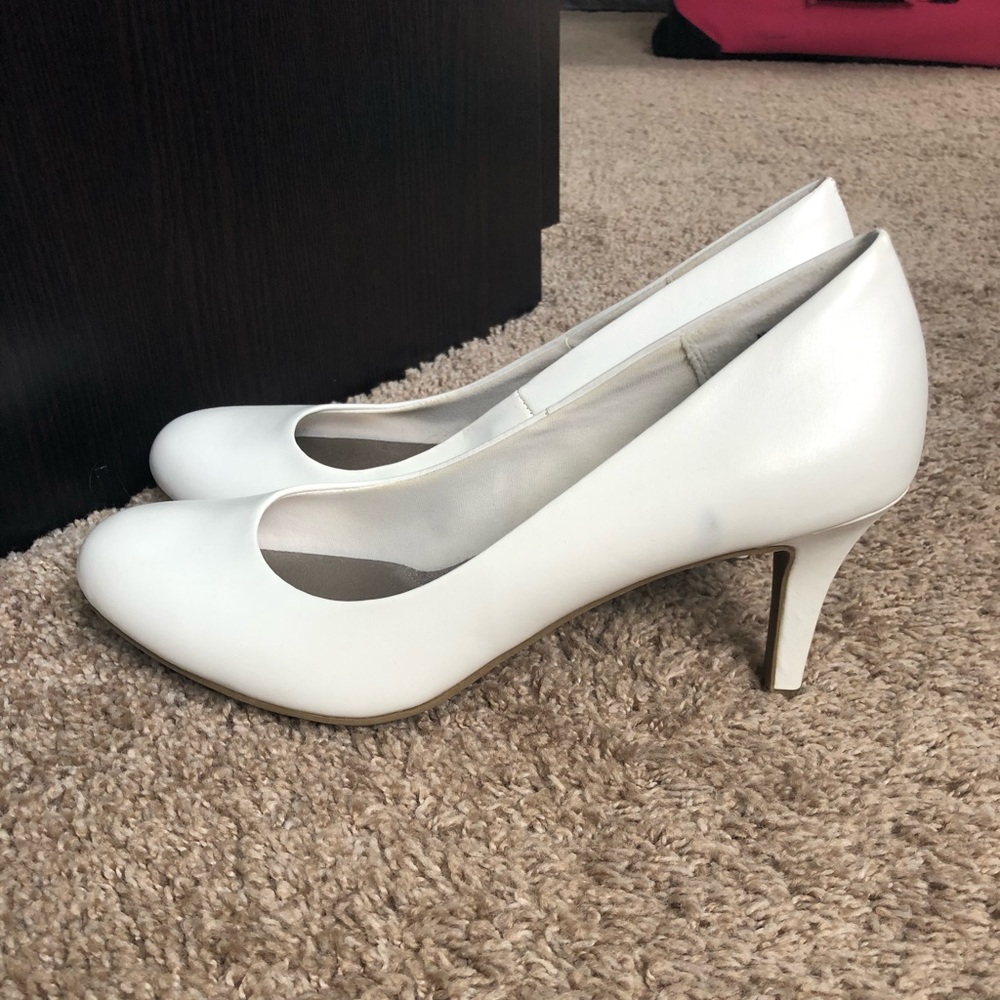 White heels